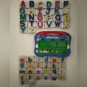 Word Whammer Fridge Phonics Alphabet Letters Learning Toy